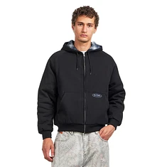 Butter Goods - Plaid Lined Zip-Thru Hood