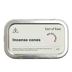 Earl of East - Wildflower Incense Cones 16er-Pack