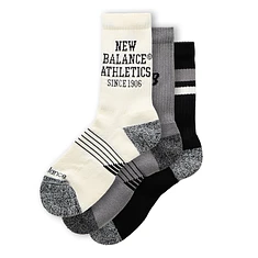 New Balance - Active Graphic Crew Socks 3 Pack
