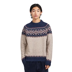 Barbour - Tisbury Fairisle Crew Neck