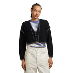 BEAMS BOY - Short Military Liner Cardigan