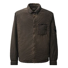 C.P. Company - Flatt Nylon Padded Zipped Overshirt