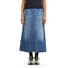 Carhartt WIP - W' Double Knee Skirt Long "Camano" Denim