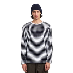 nanamica - Coolmax Stripe Jersey L/S Tee