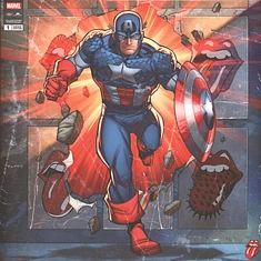 The Rolling Stones - Foreign Tongues Captain America Marvel Comic Book