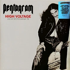 Pentagram - High Voltage - Live At Spotsylvania '78 Red Vinyl Edition