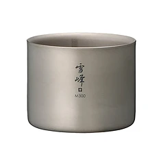 Snow Peak - Titanium Double Wall Stacking Mugs M 300ml