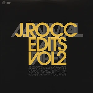 J.Rocc - Minimal Wave Edits Volume 2