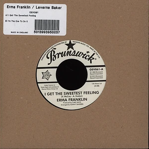 Erma Franklin / Laverne Baker - I Get The Sweetest Feeling / I'm The One