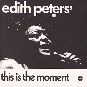 Edith Peters - This Is the Moment