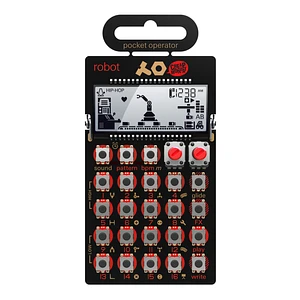 Teenage Engineering x Cheap Monday - Pocket Operator PO-28 Robot (8-bit Synthesizer und Sequencer)