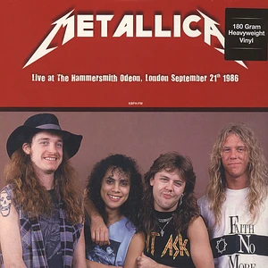 Metallica - Live at The Hammersmith Odeon, London, September 21th 1986
