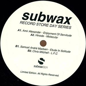 V.A. - Subwax Record Store Day Series 2014