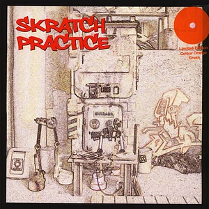 DJ T-Kut - Skratch Practice Orange Vinyl Edition