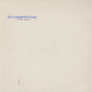 Sleeparchive - Elephant Island EP