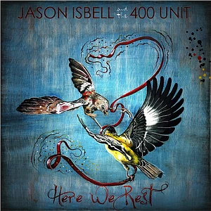 Jason Isabel And The 400 Unit - Here We Rest Blue Vinyl Edition