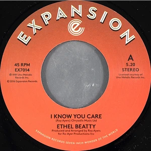 Ethel Beatty - I Know You Care