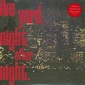 Ike Yard - Night After Night Red Record Store Day 2020 Edition