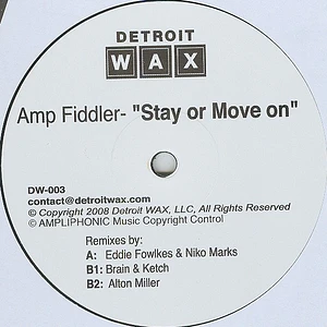 Amp Fiddler - Stay Or Move On