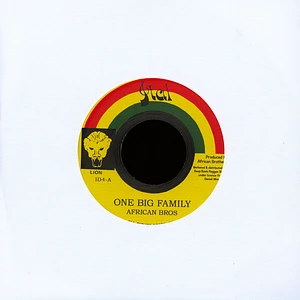 African Brothers - One Big Family / Version