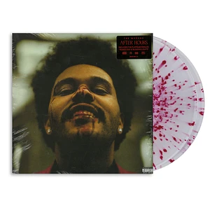 The Weeknd - After Hours Clear With Red Splatter Vinyl Edition