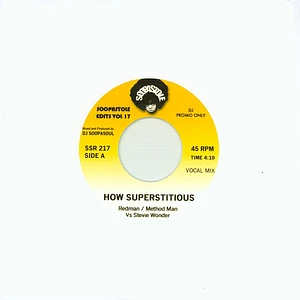 Redman & Method Man Vs Stevie Wonder - How Superstitious / Instrumental White Vinyl Edition