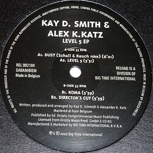 Kay D. Smith & Alex K. Katz - Level 5 EP
