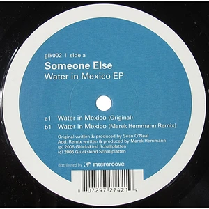 Someone Else - Water In Mexico EP