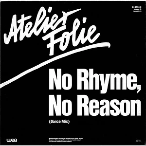 Atelier Folie - No Rhyme, No Reason (Dance Mix)