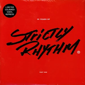 V.A. - 30 Years Of Strictly Rhythm Part One Red Vinyl Edition
