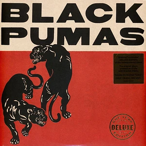 Black Pumas - Black Pumas Gold & Red / Black Marble Vinyl Edition