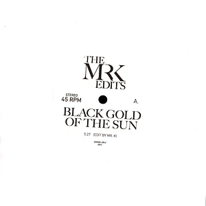 Mr. K - Black Gold Of The Sun / Pastime Paradise