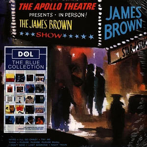 James Brown - Live At The Apollo Cyan Blue Vinyl Edition