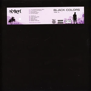 DJ Tron - Black Colors Volume 3 Purple Colored Vinyl Edition
