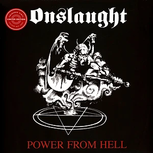 Onslaught - Power From Hell White / Red Splatter Vinyl Edition