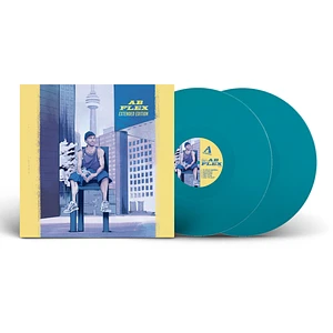 Abdominal - Ab Flex HHV Exclusive Turquoise Marbled w/ Yellow Vinyl Edition