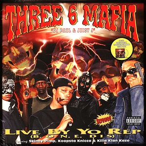 Three 6 Mafia - Live By Yo Rep Yellow Vinyl Edition