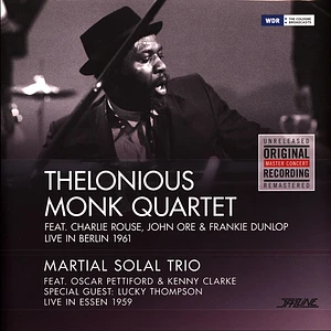 Thelonious Monk Quartet - Live In Berlin 1961 / Live In Essen 1959 Record Store Day 2022 Vinyl Edition