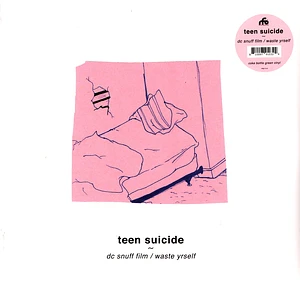 Teen Suicide - Dc Snuff Film / Waste Yrself Coke Bottle Green Vinyl Edition