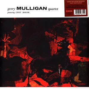 Gerry Mulligan Quartet - Gerry Mulligan Quartet Feat. Chet Baker Transparent Red / Black Marble Vinyl Edition