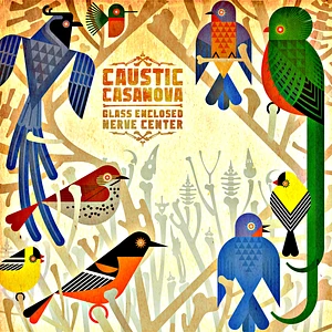 Caustic Casanova - Glass Enclosed Nerve Center Trans Blue Vinyl Edition