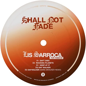 Lis Sarroca - Our Times EP Clear Vinyl Edition