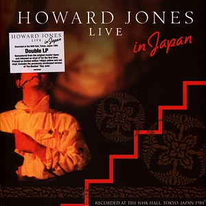 Howard Jones - Live In Japan Yellow / Red Vinyl Edition