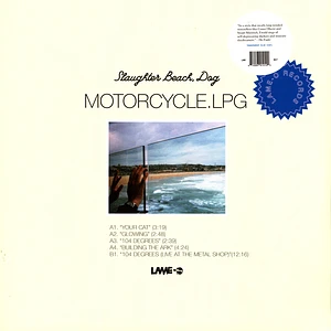 Slaughter Beach, Dog - Motorcycle.Lpg Ocean Blue Mix Vinyl Edition