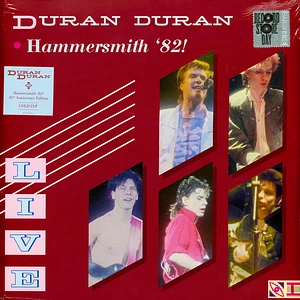 Duran Duran - Live At Hammersmith '82! Black Friday Record Store Day 2022 Gold Vinyl Edition
