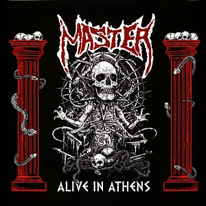 Master - Alive In Athens Red Black White Marbled Vinyl Edition