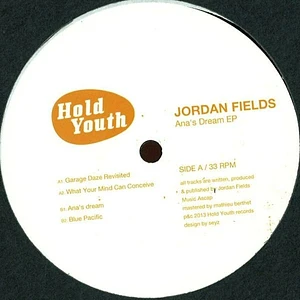 Jordan Fields - Ana's Dream EP