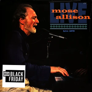 Mose Allison - Live 1978 Black Friday Record Store Day Edition 2022