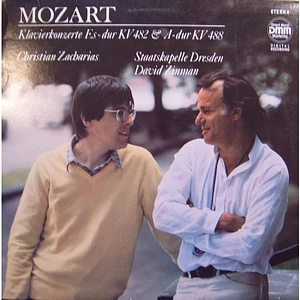 Wolfgang Amadeus Mozart - Christian Zacharias, Staatskapelle Dresden, David Zinman - Klavierkonzert Es-dur KV 482 & A-dur KV 488