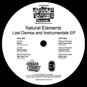 Natural Elements - Lost Demos And Instrumentals EP